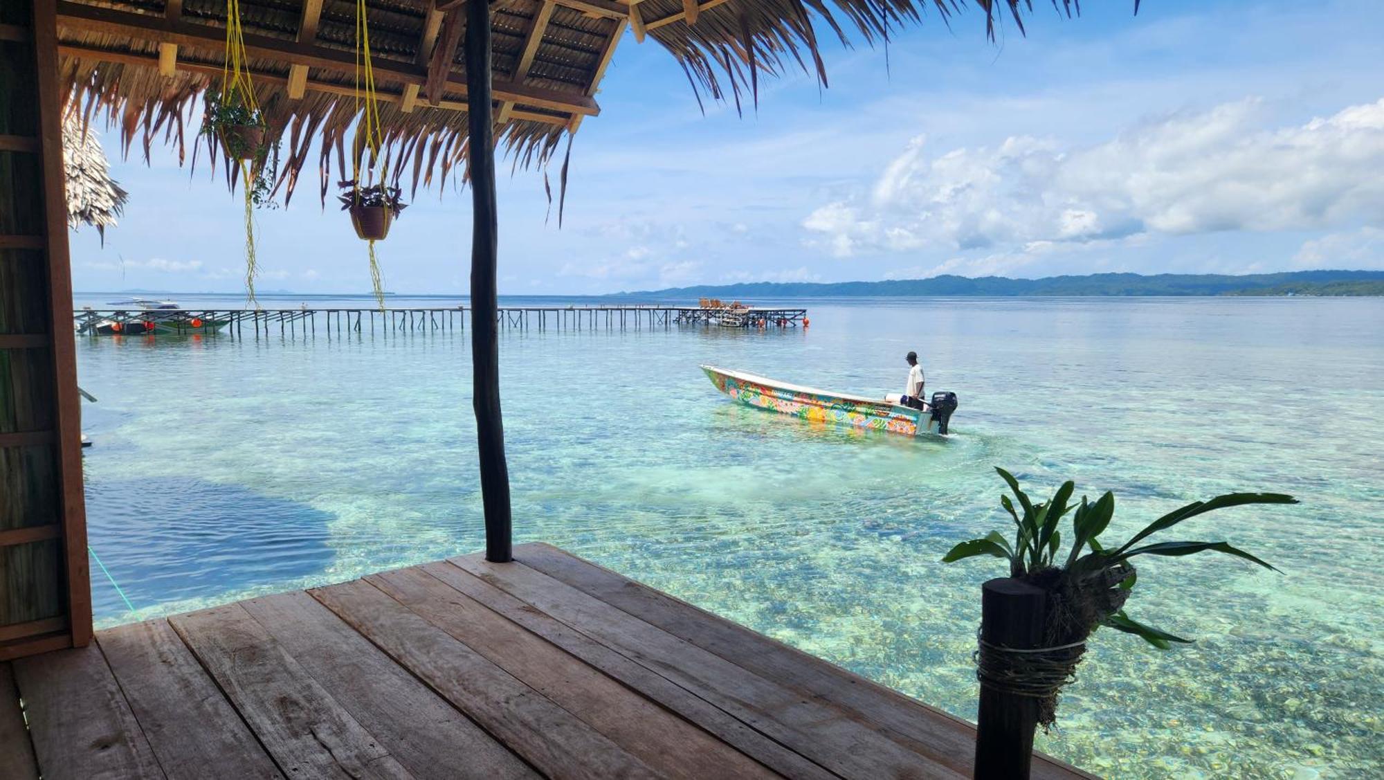 Terimakasih Homestay Pulau Mansuar Экстерьер фото